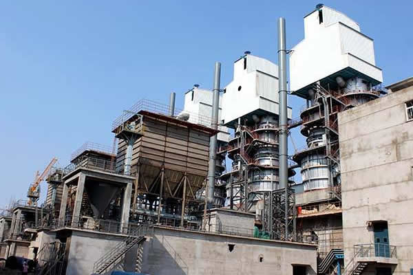 山西太原日产750吨石灰窑设备生产线