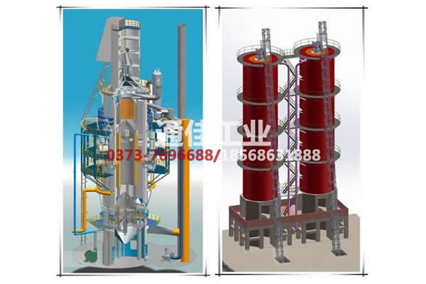 石灰窑产量与风机气流速度